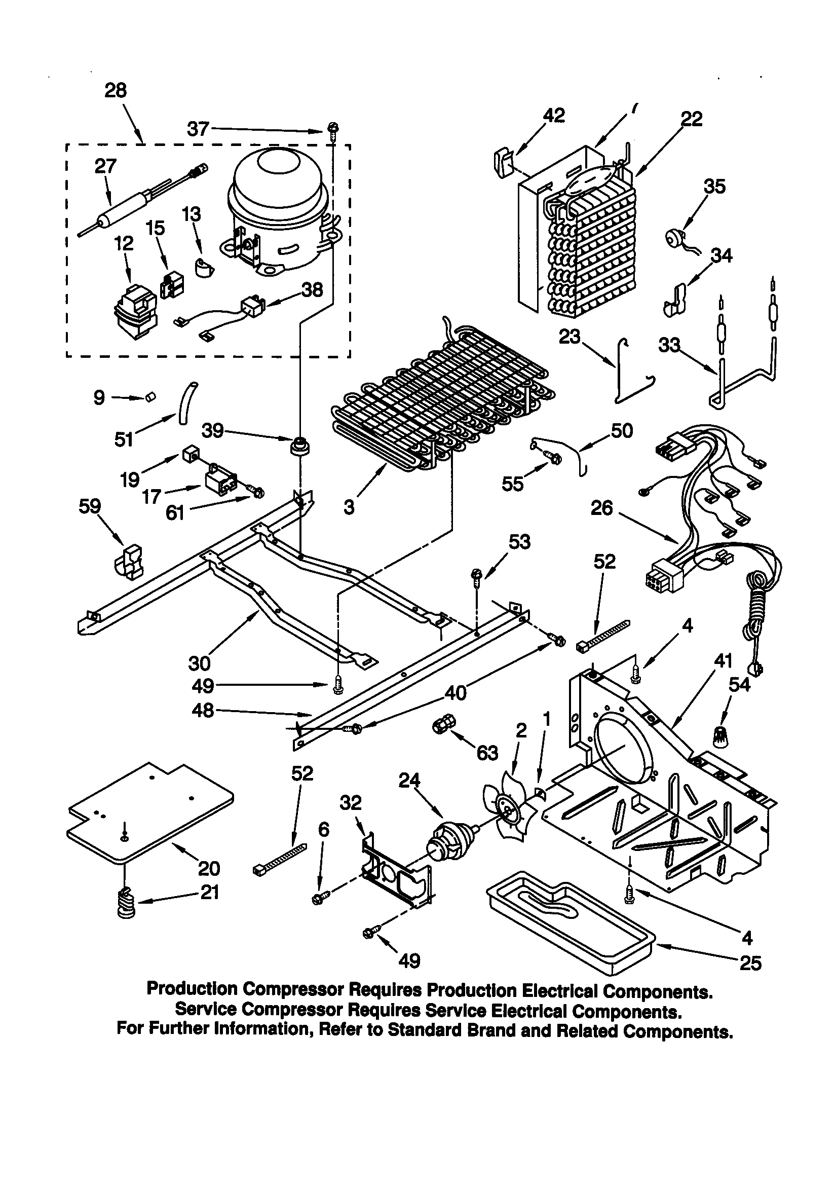 Kenmore 10658582892 unit diagram