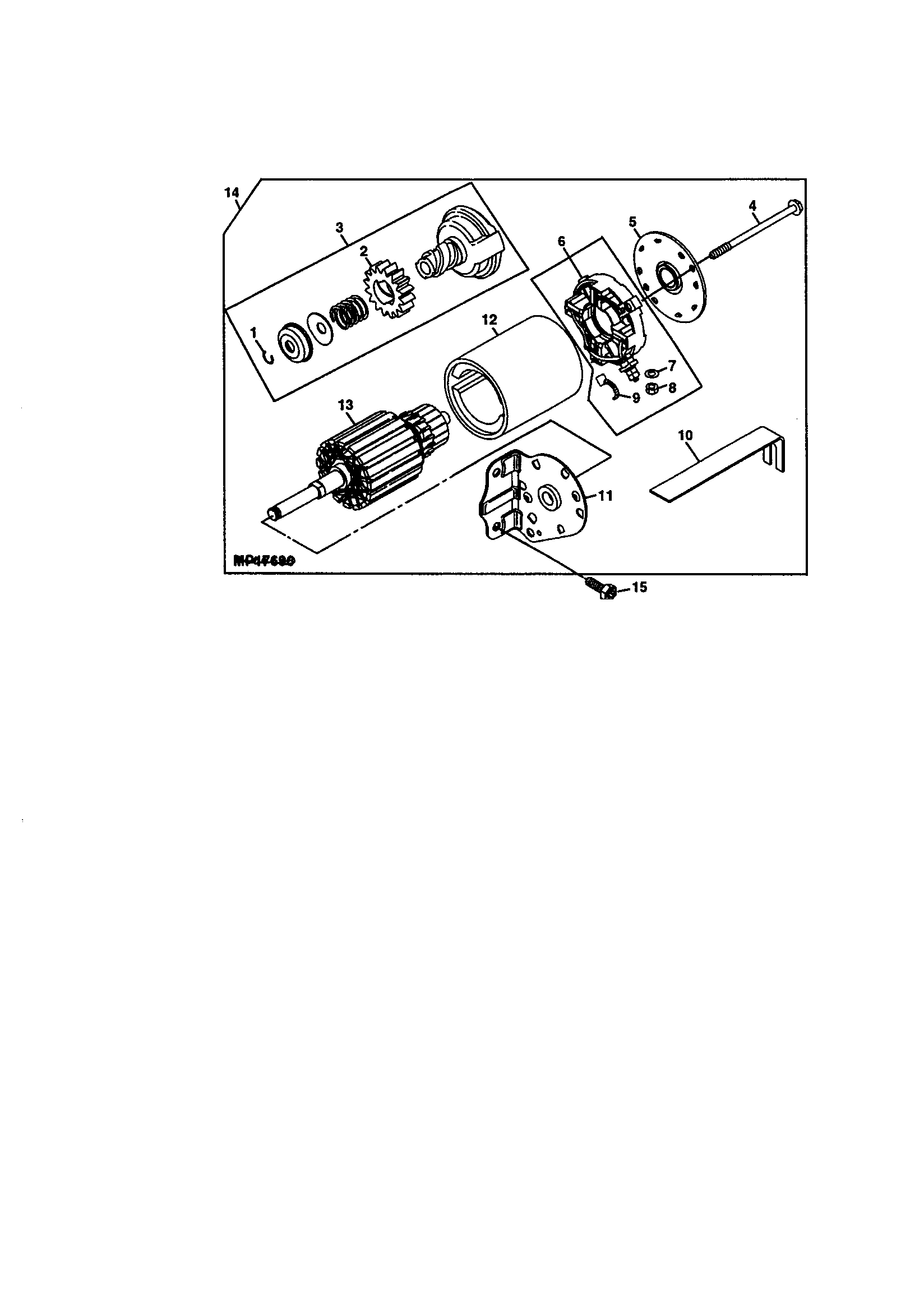 Sabre M02048HXXXXXX starter diagram