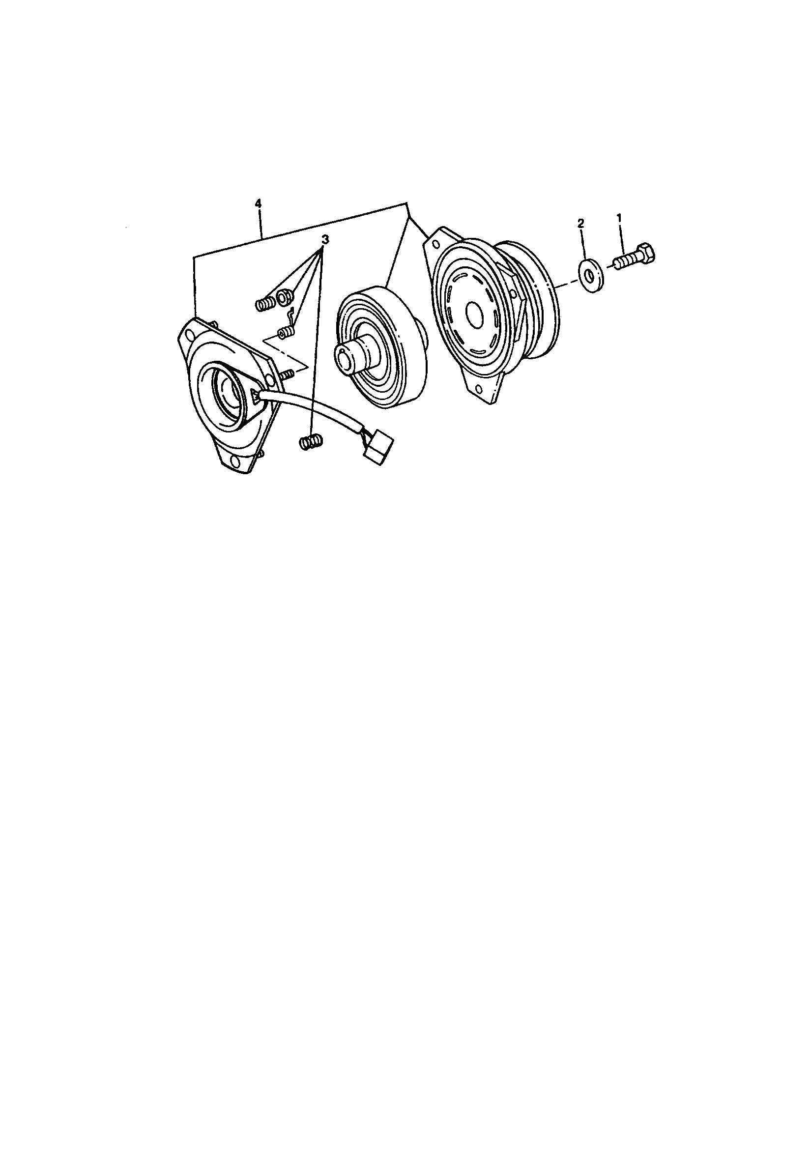 Sabre M02048HXXXXXX pto clutch diagram