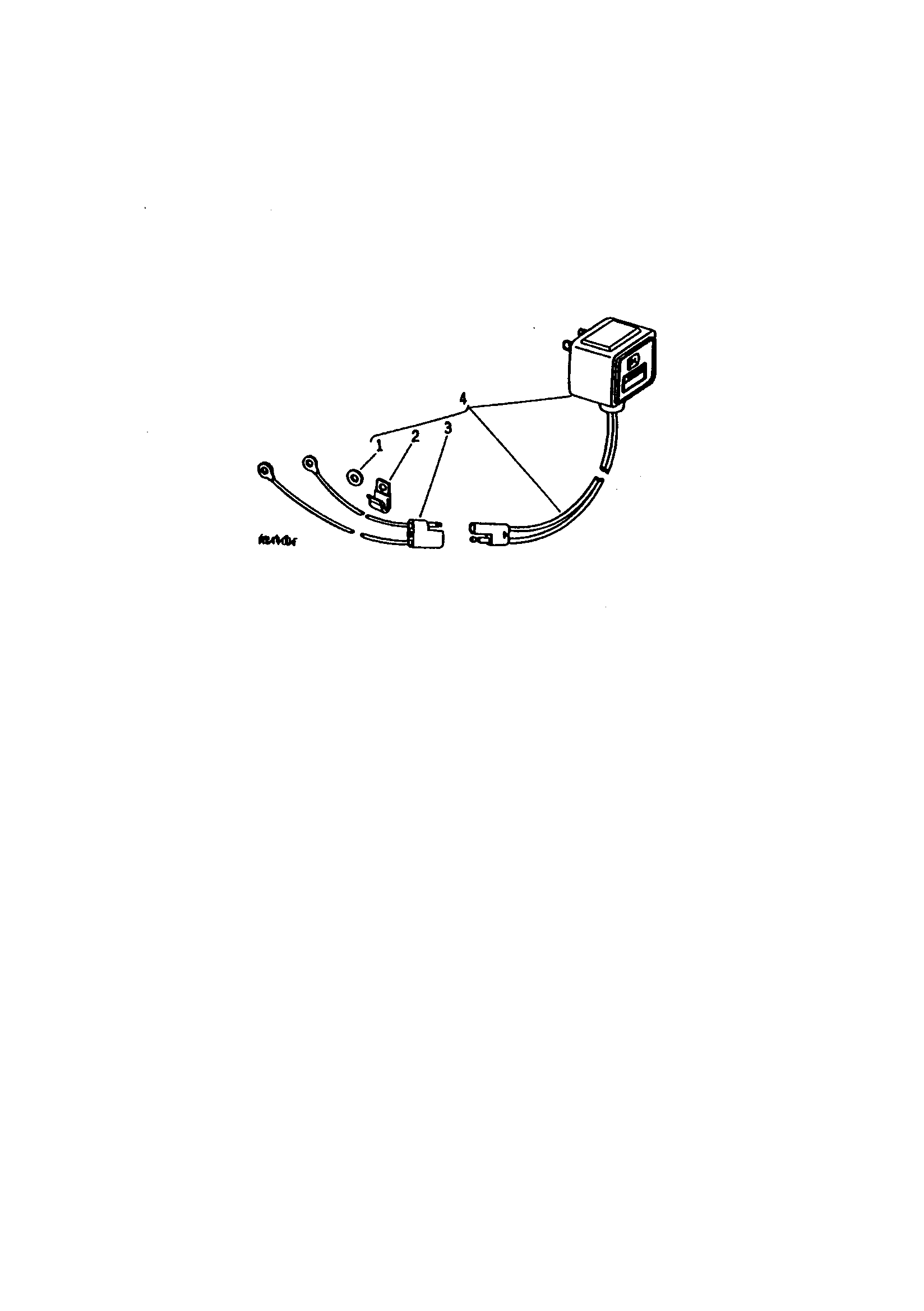 Sabre M02048HXXXXXX battery charger kit diagram