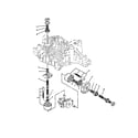 Sabre 2048HV motor and pump shaft assembly diagram