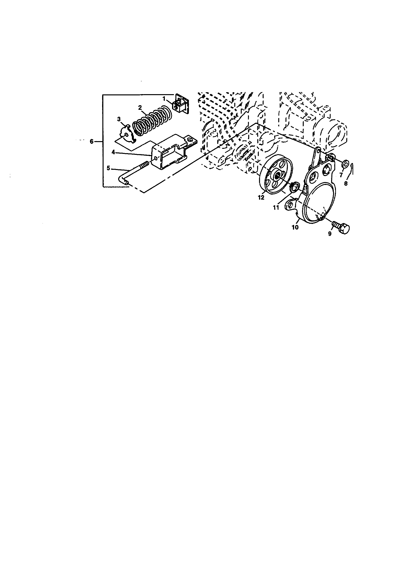 Sabre M02048HXXXXXX brake diagram