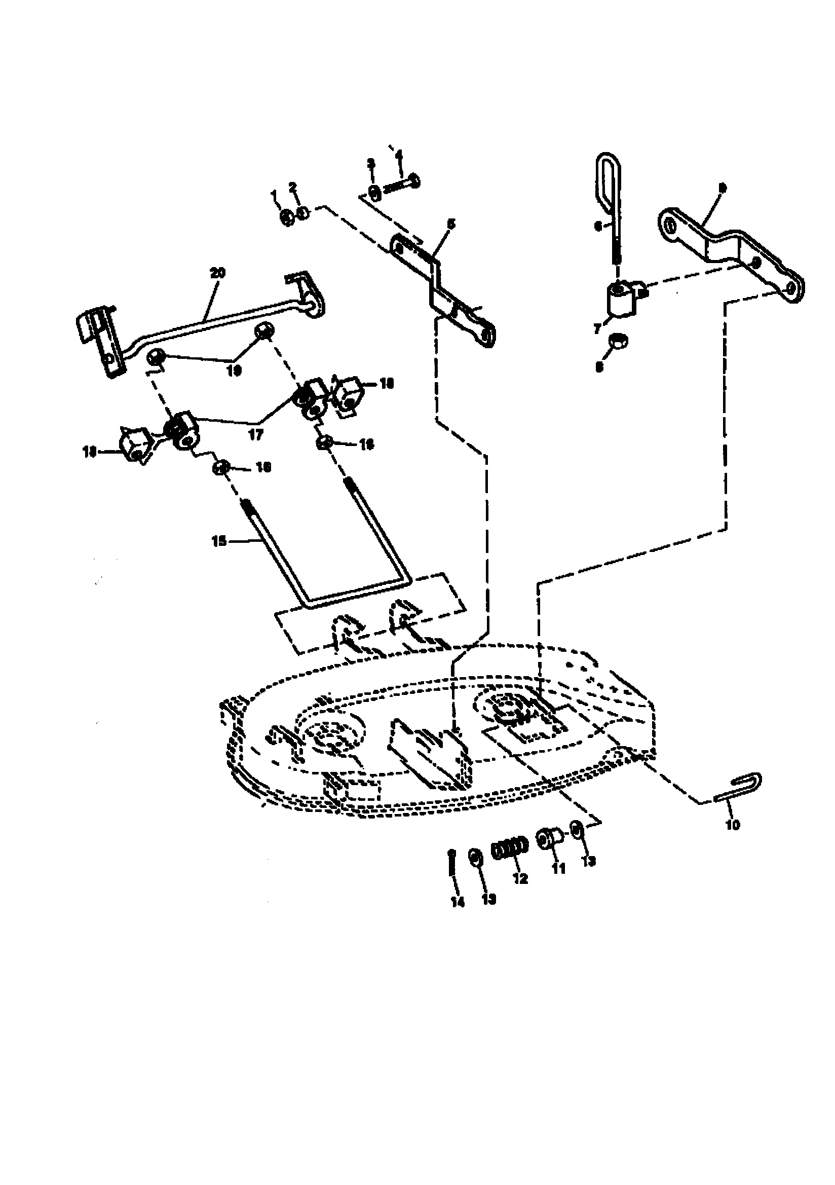 Sabre M02048HXXXXXX draft arms diagram