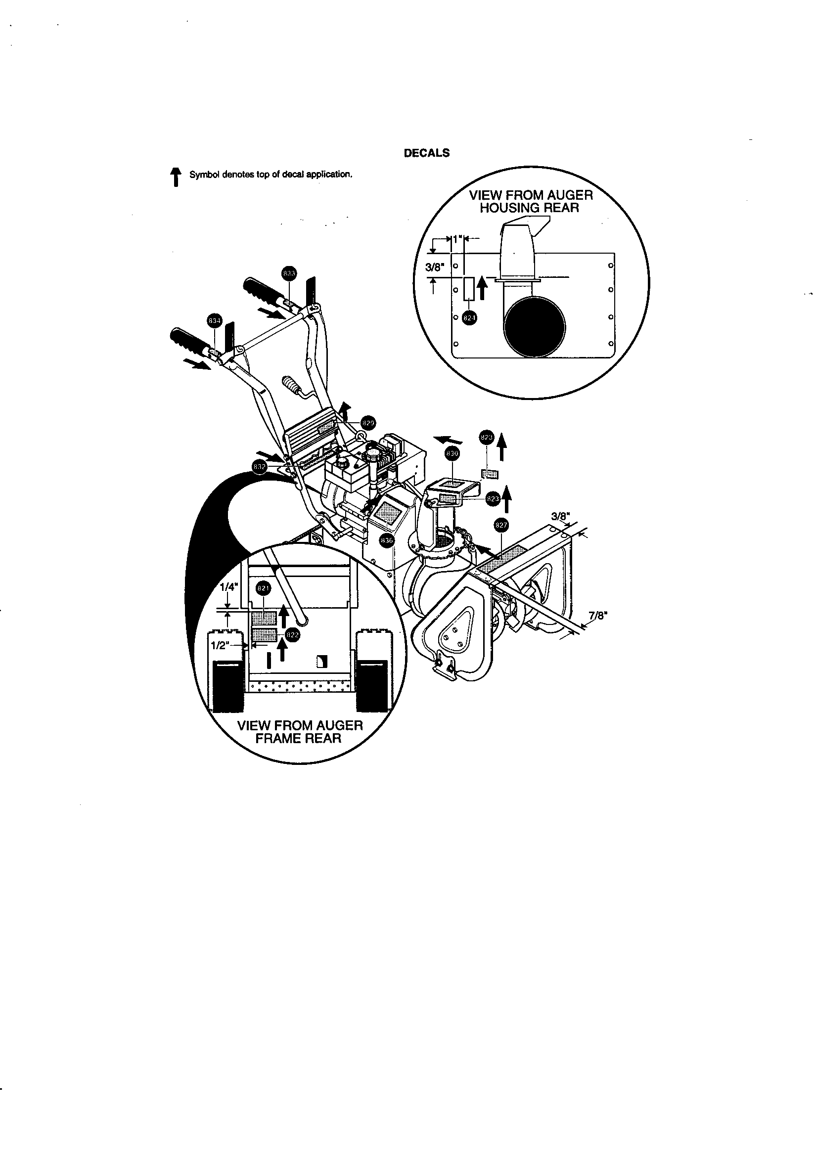 Murray 622504X8 decals diagram