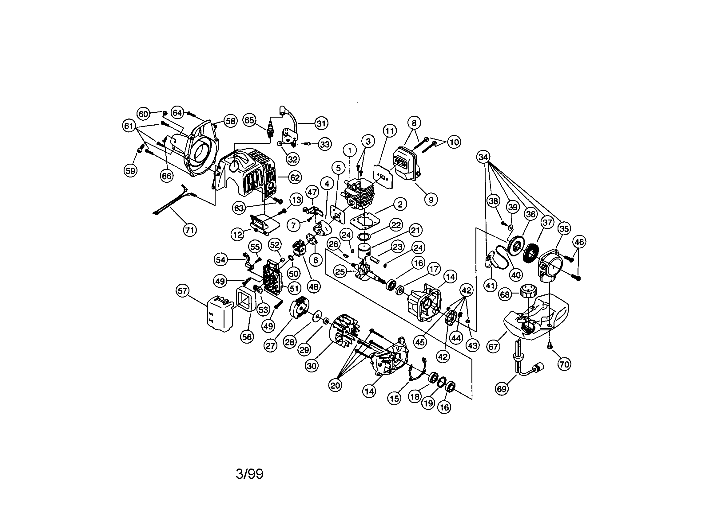 Craftsman 316795230 engine diagram