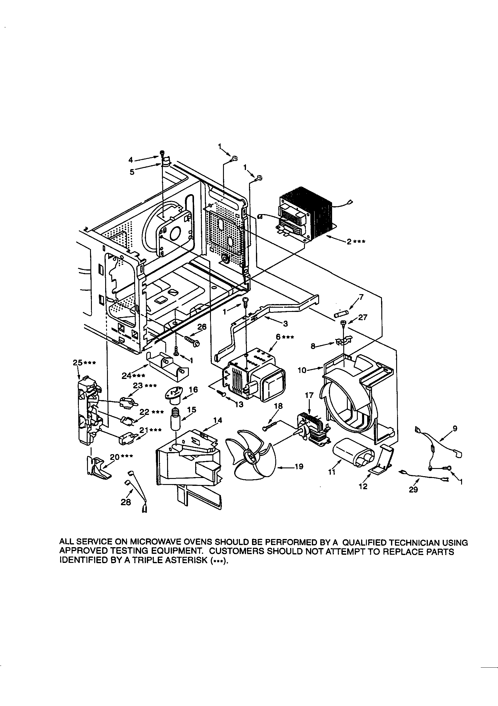 Kenmore 56569399990 switches and microwave diagram