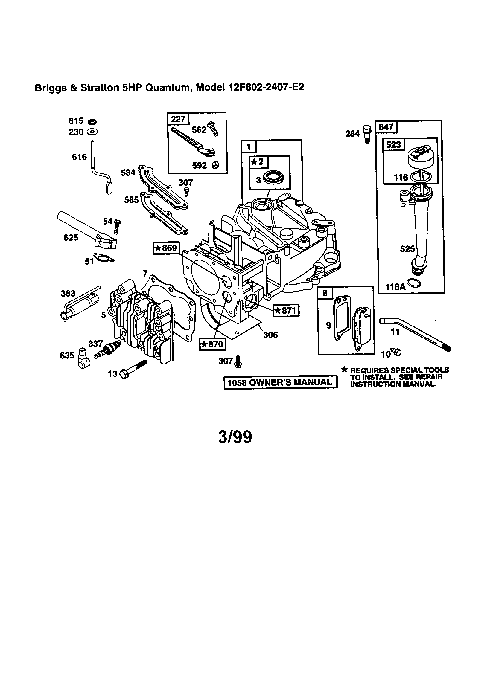 Craftsman 580768010 cylinder assembly diagram