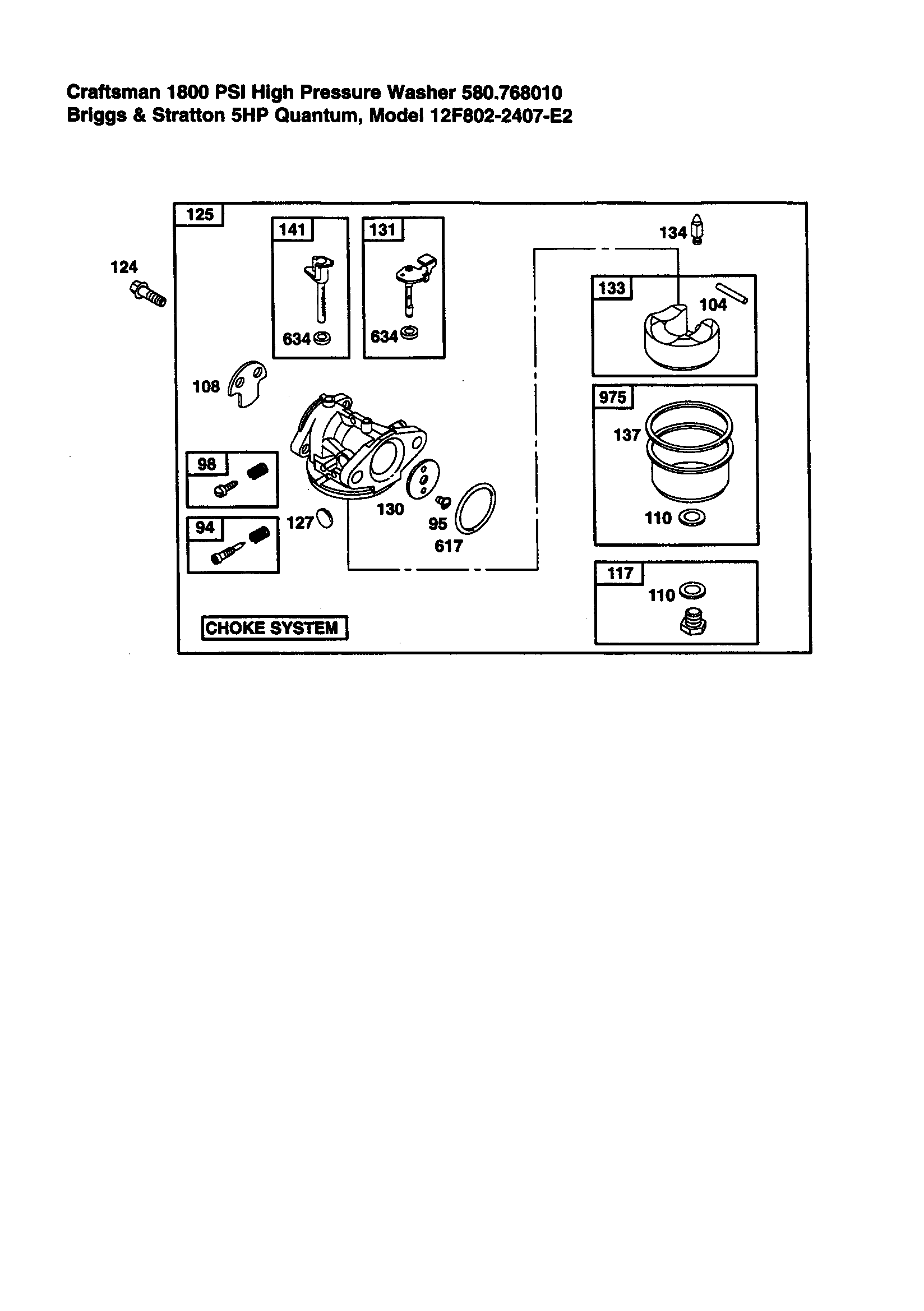 Craftsman 580768010 carburetor diagram