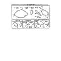 Briggs & Stratton 12V802-1776 gasket set diagram
