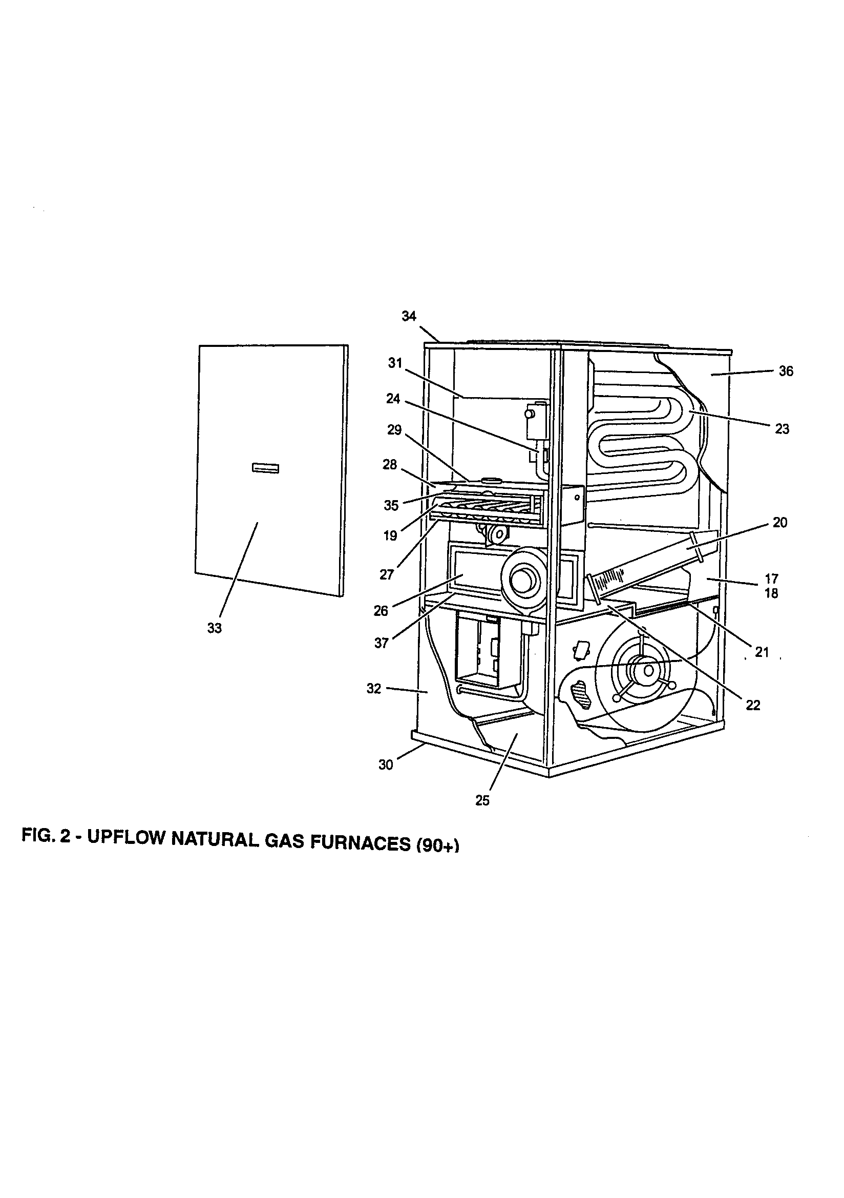York G9T08012UPB13 fig. 2 diagram