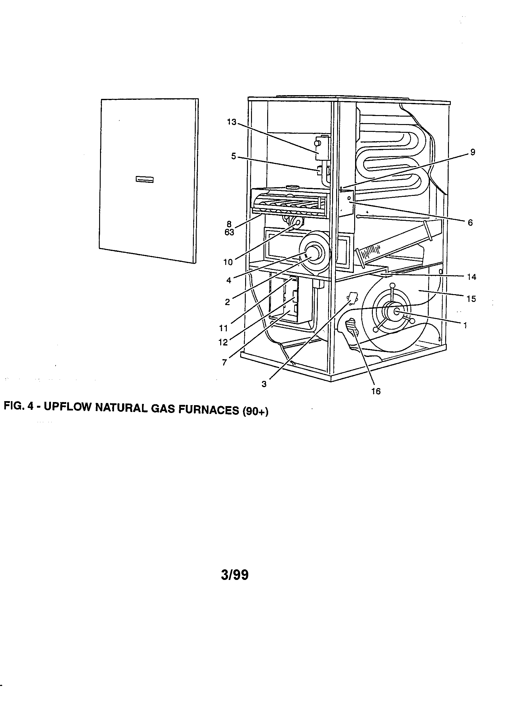 York G9T12020UPD13 fig. 4 diagram