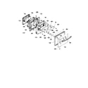 Kenmore 91130469893 door section diagram