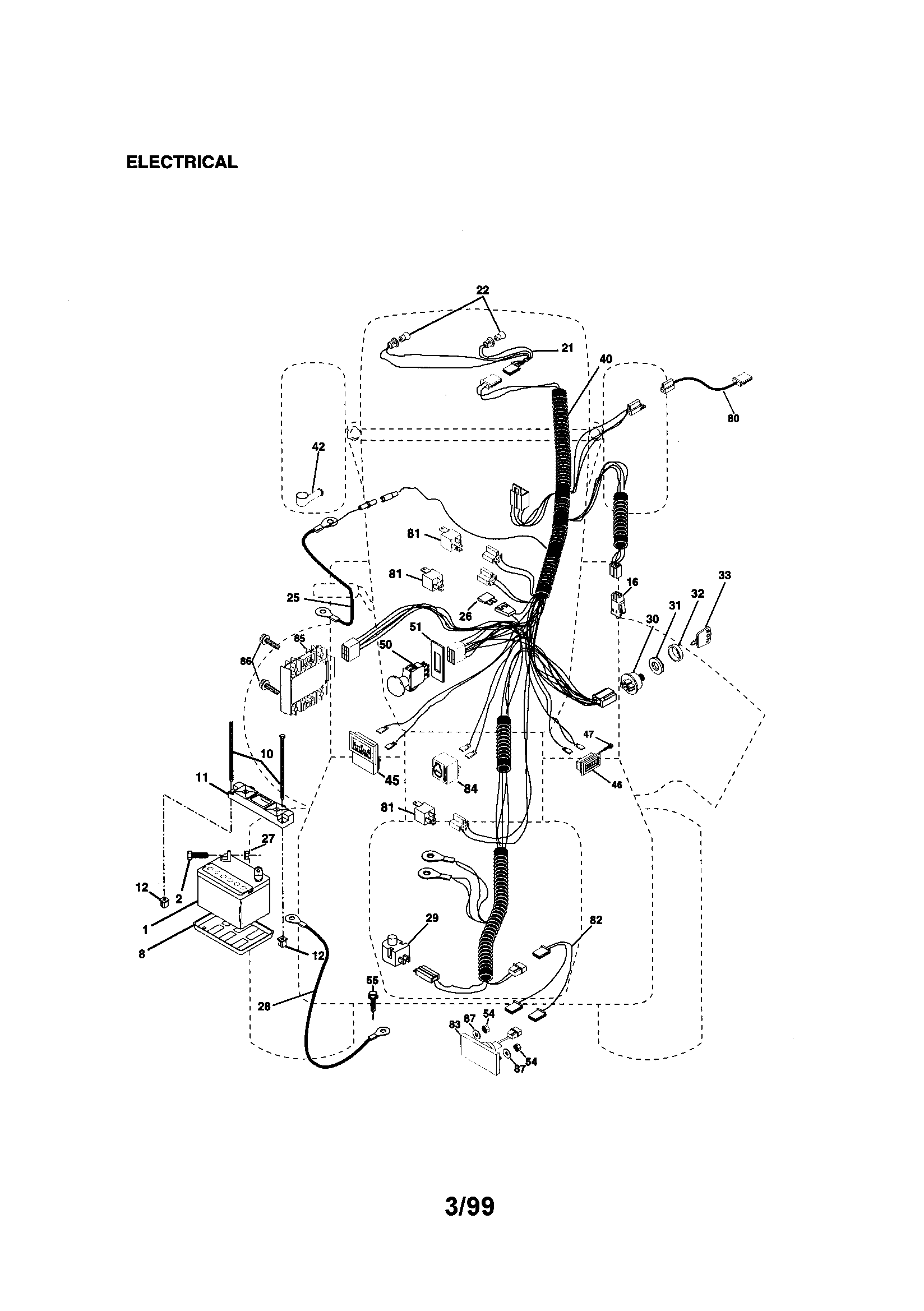 Craftsman 917273421 electrical diagram