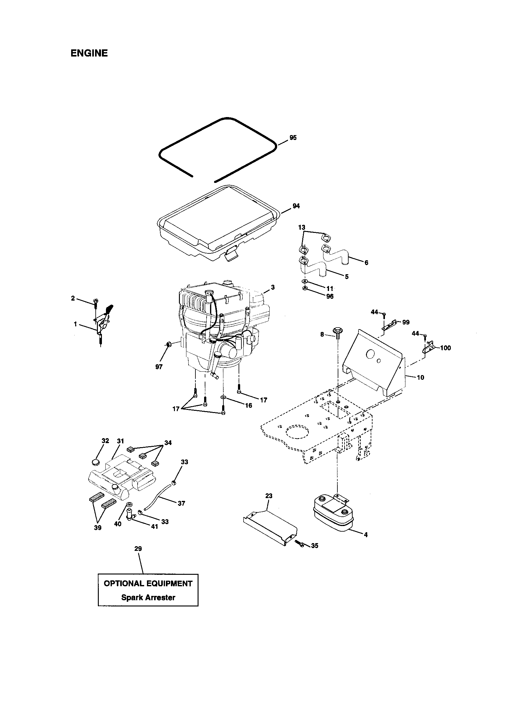 Craftsman 917273421 engine diagram