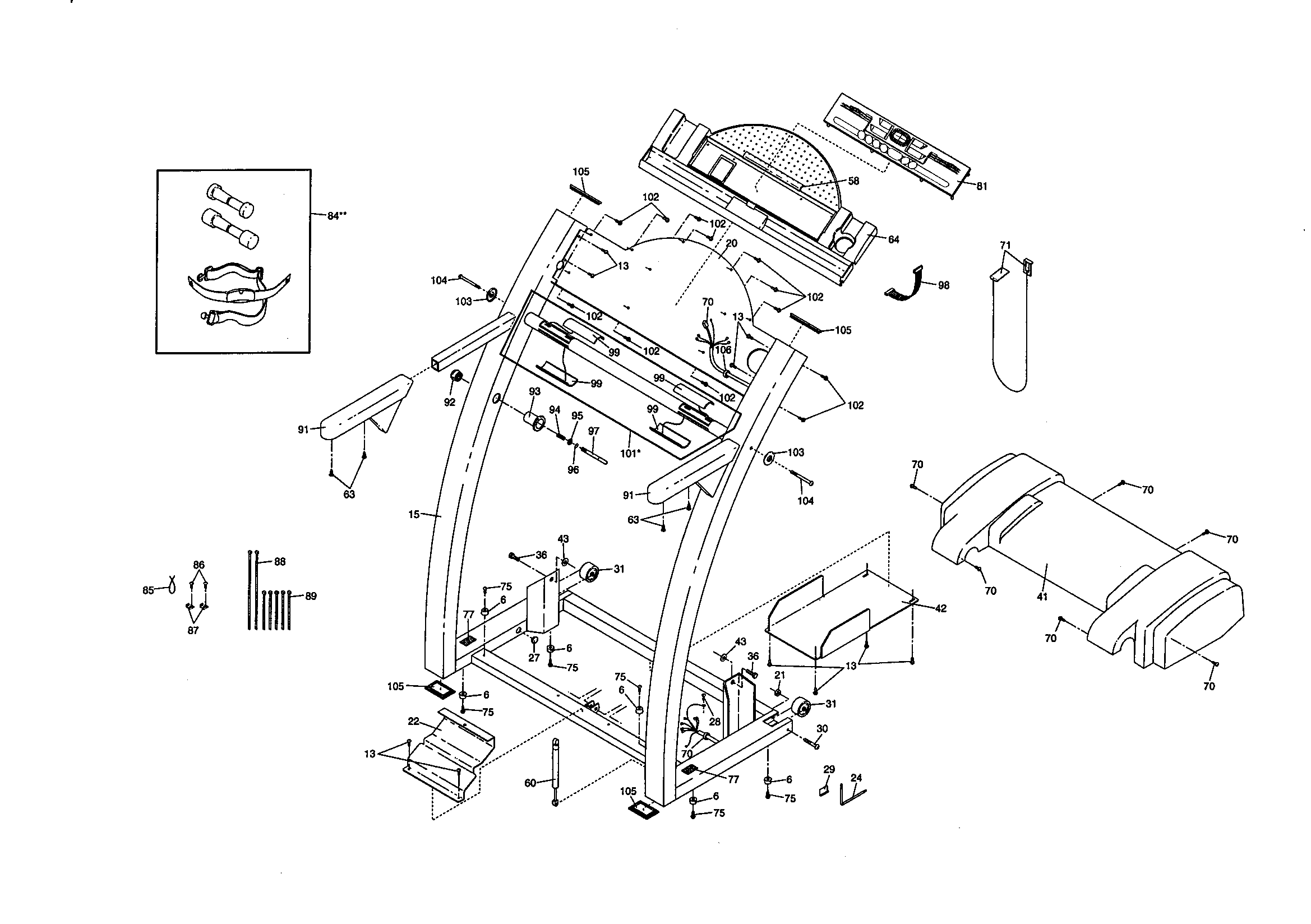 Proform 831297981 console diagram
