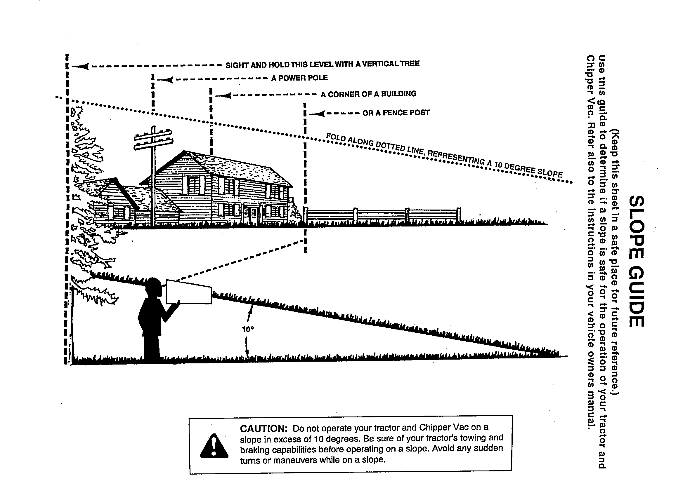 Craftsman 48624515 slope guide diagram