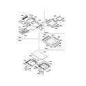 Amana TS22TL-P1306501WL shelving assemblies diagram