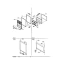 Amana TS22TL-P1306501WL door assemblies diagram