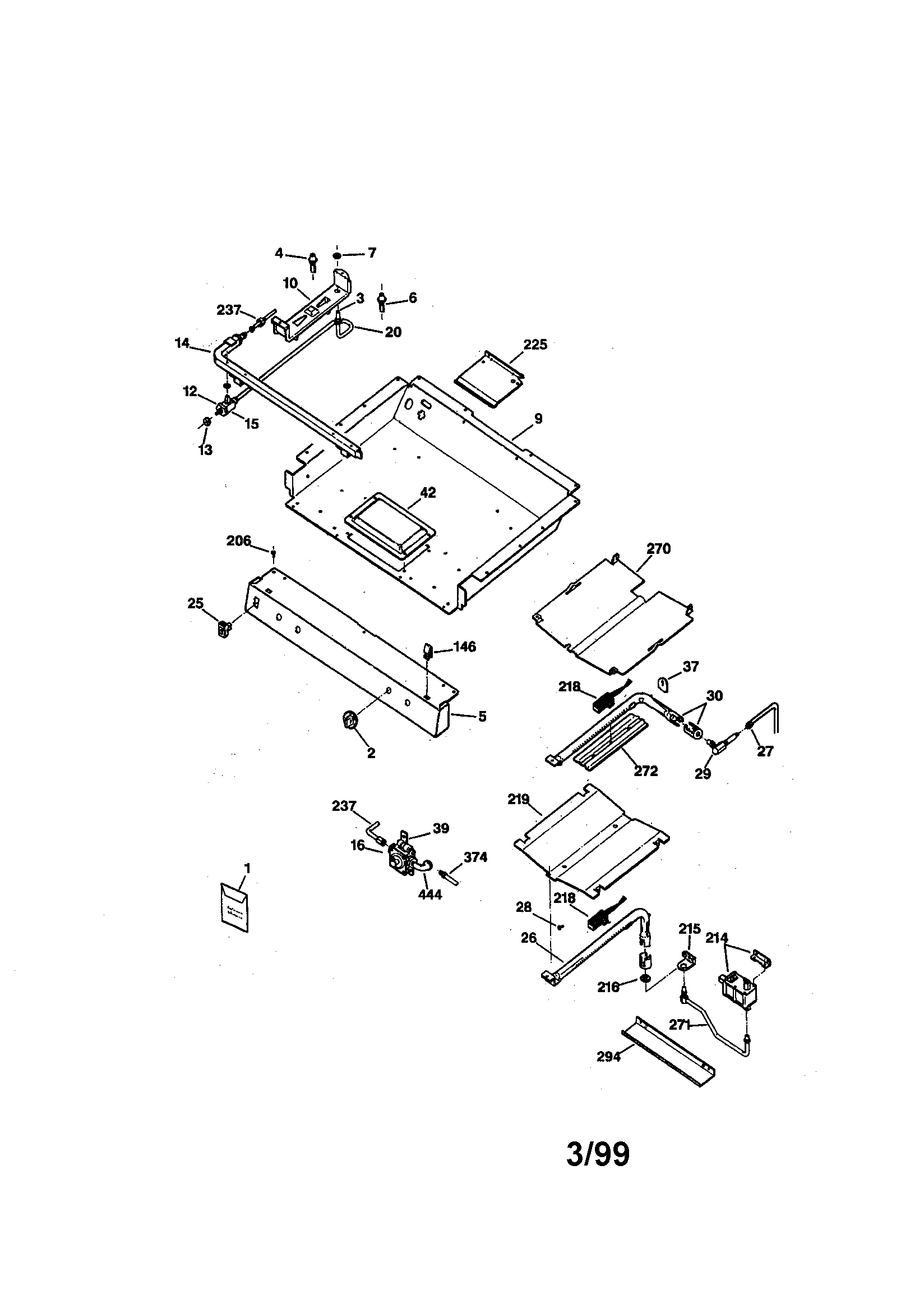 Kenmore 36275478691 gas burner diagram