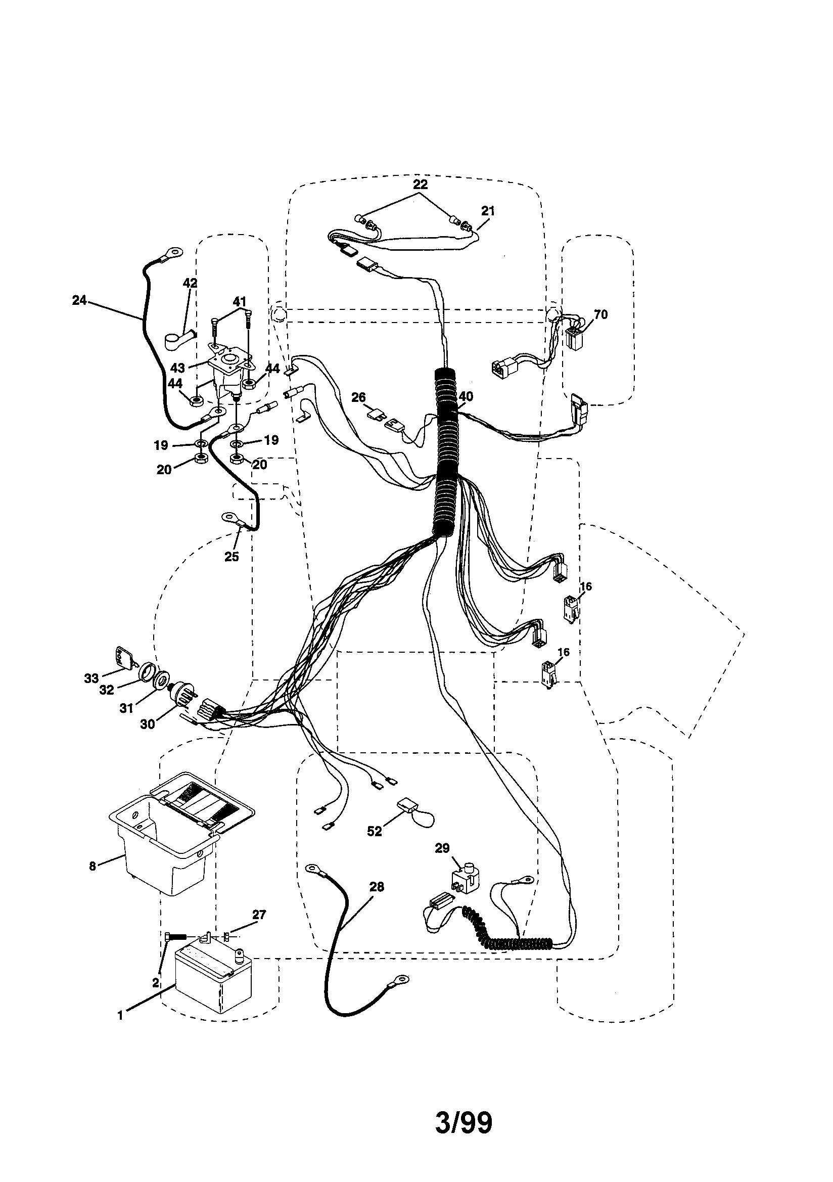 Frigidaire 259721 electrical diagram