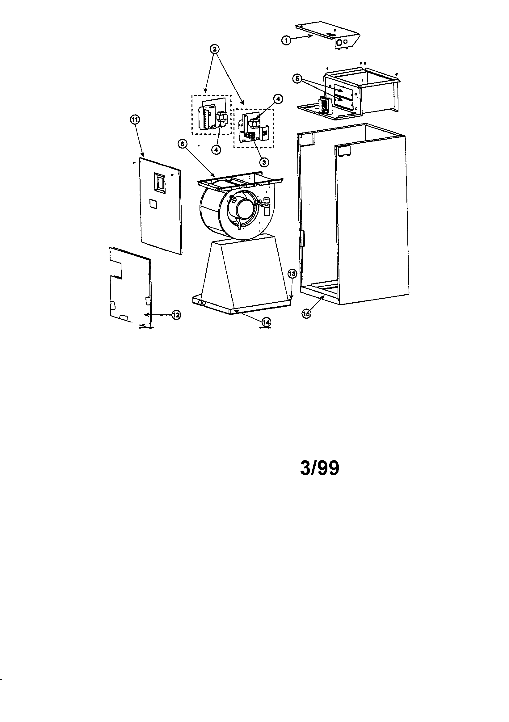 Thermal Zone AH36B-1 air handles diagram