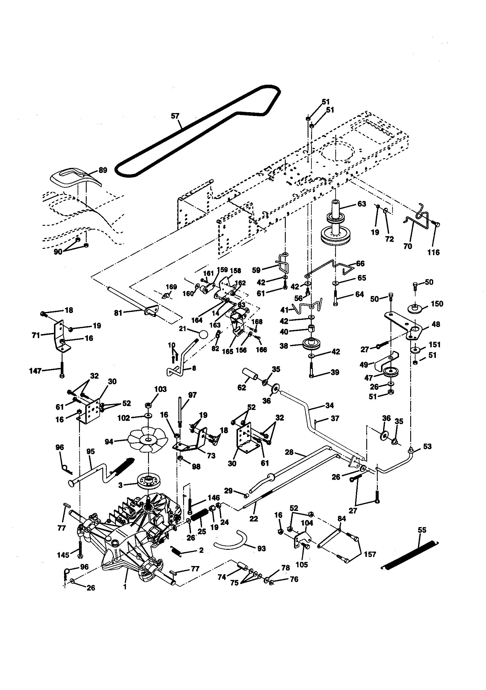 Craftsman 917258331 drive diagram
