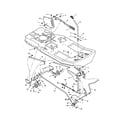 Craftsman 536270111 mower housing suspension diagram