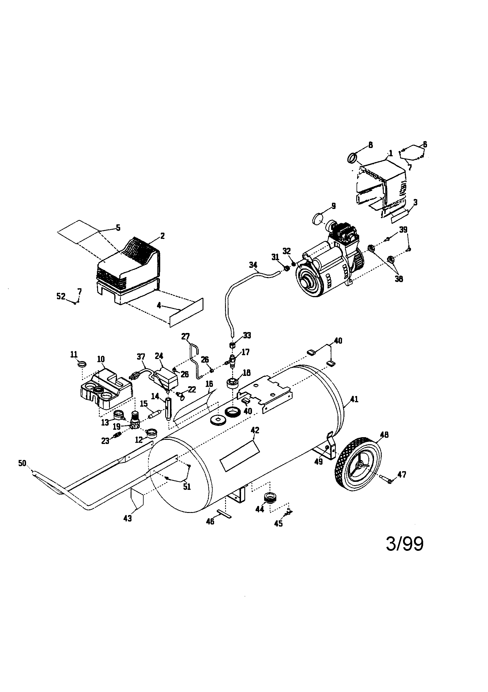 Craftsman 919164200 air compressor diagram diagram