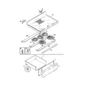 Kenmore 79095742990 top/drawer diagram