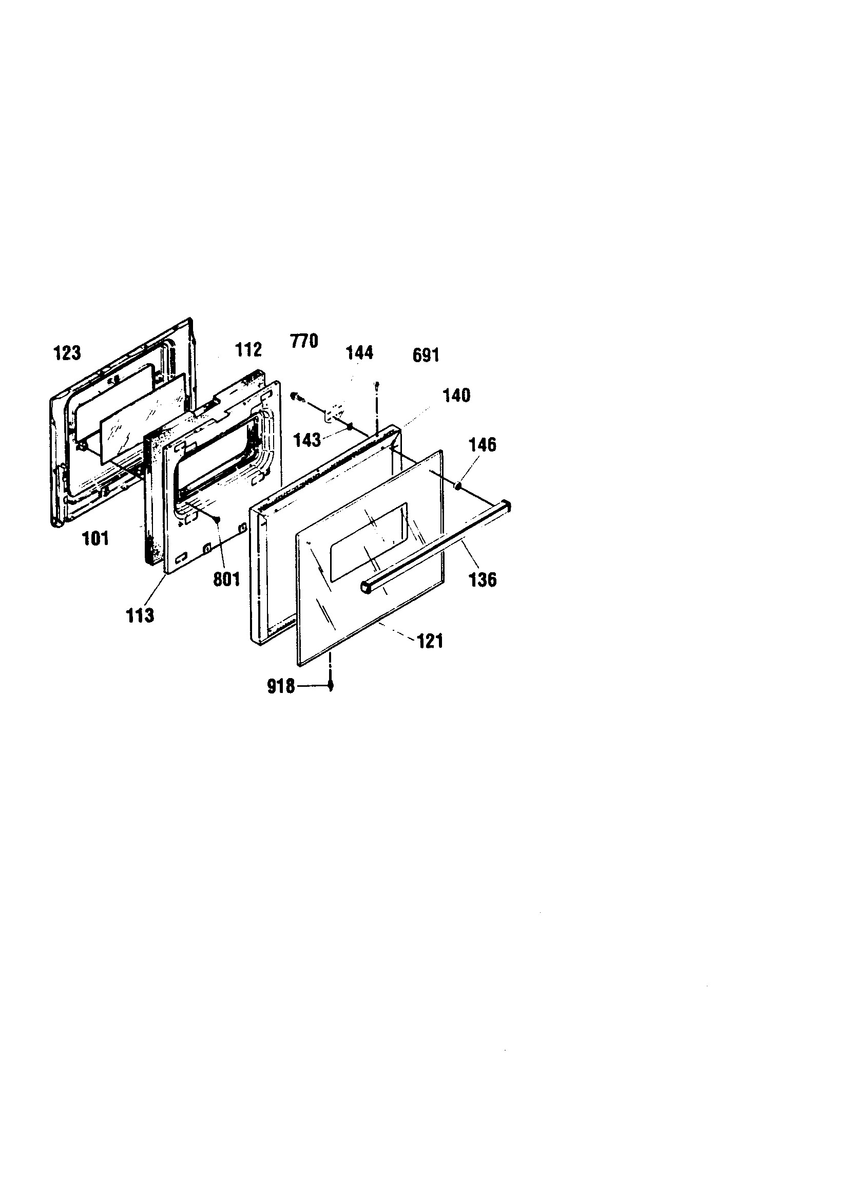 Kenmore 91130168792 door #91130169792 diagram
