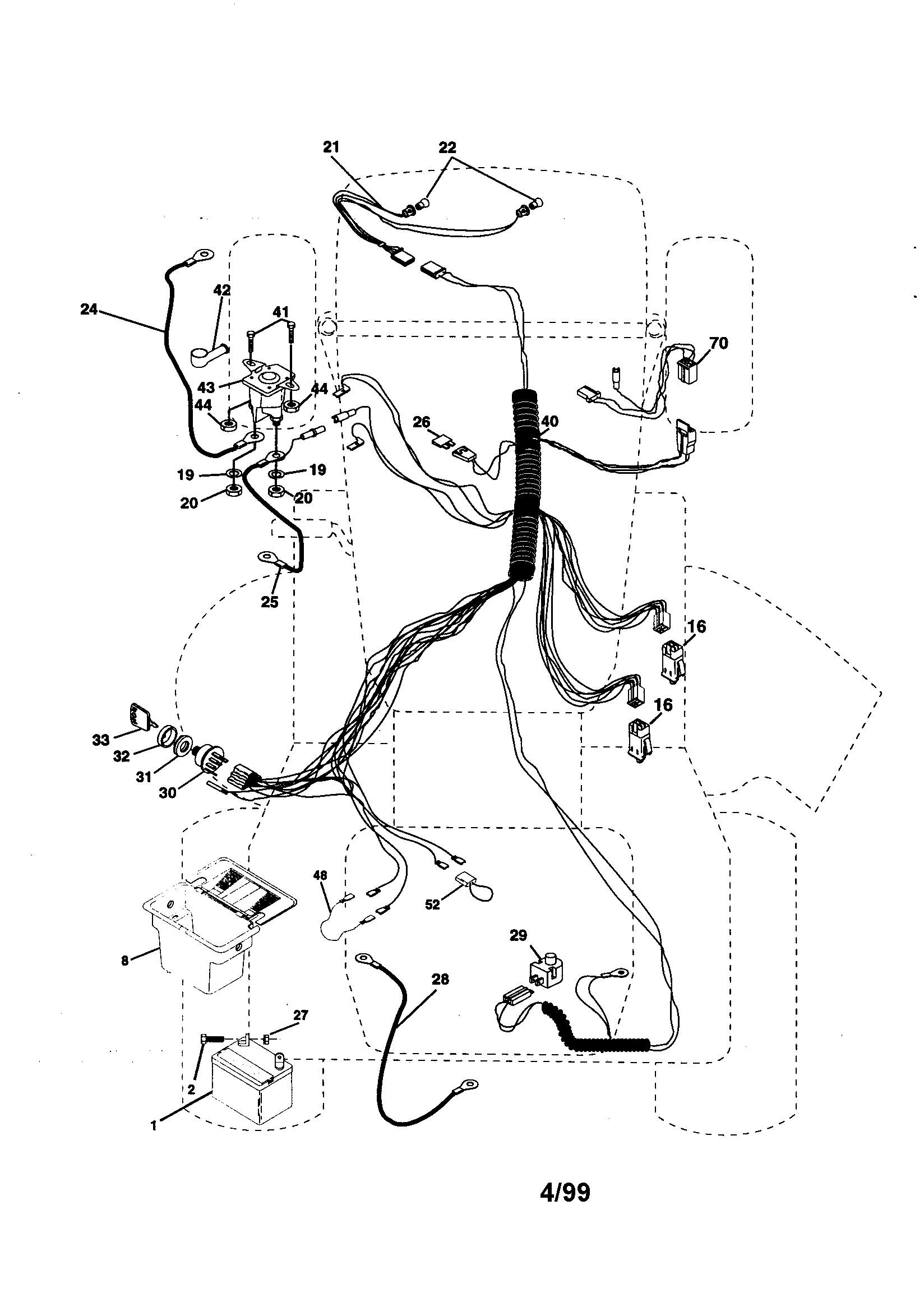 Rally AK125H42B electrical diagram