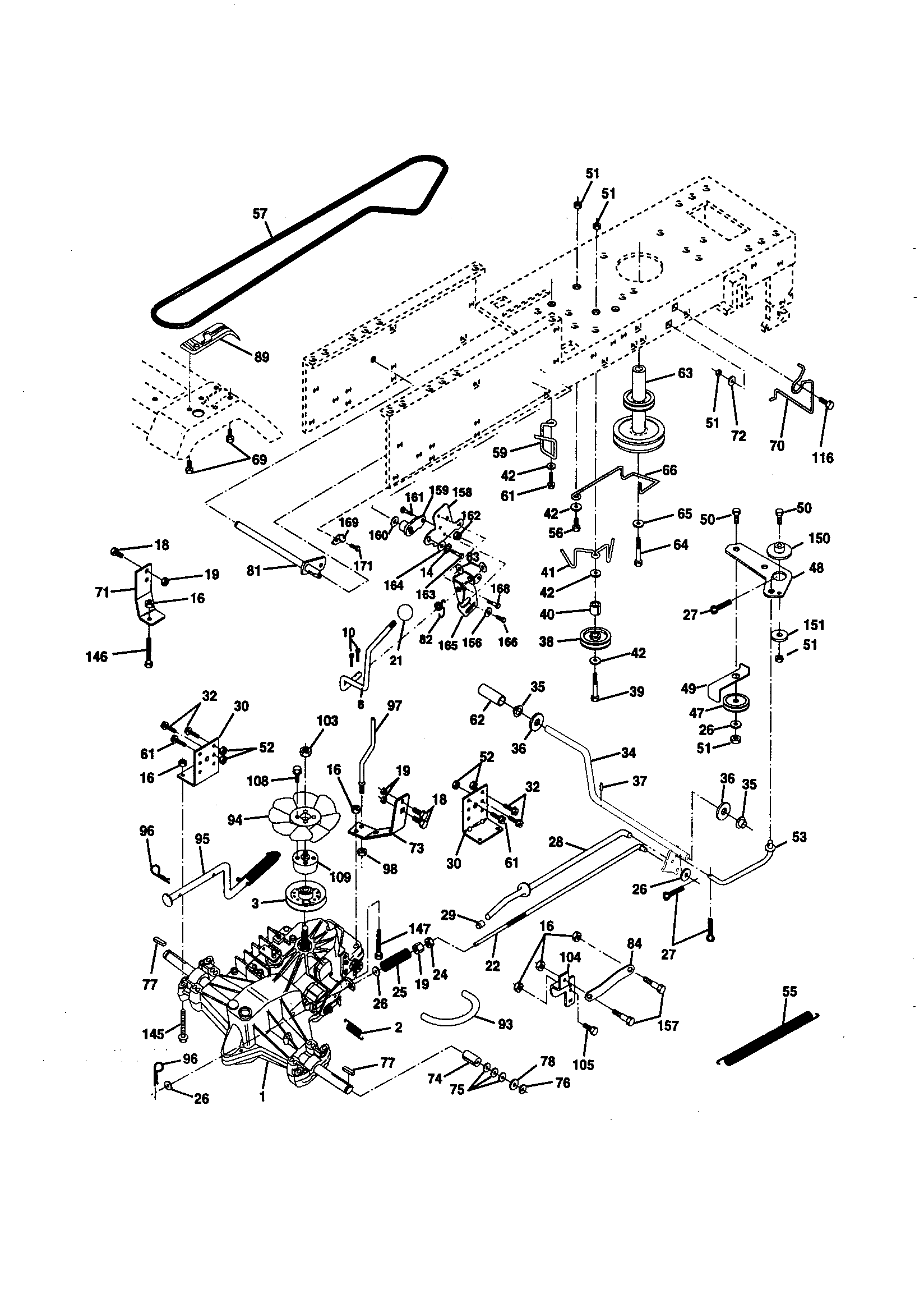Rally AK125H42B drive diagram
