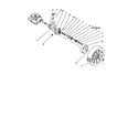 Lawn-Boy 10331-8900001 AND UP rear axle assembly diagram