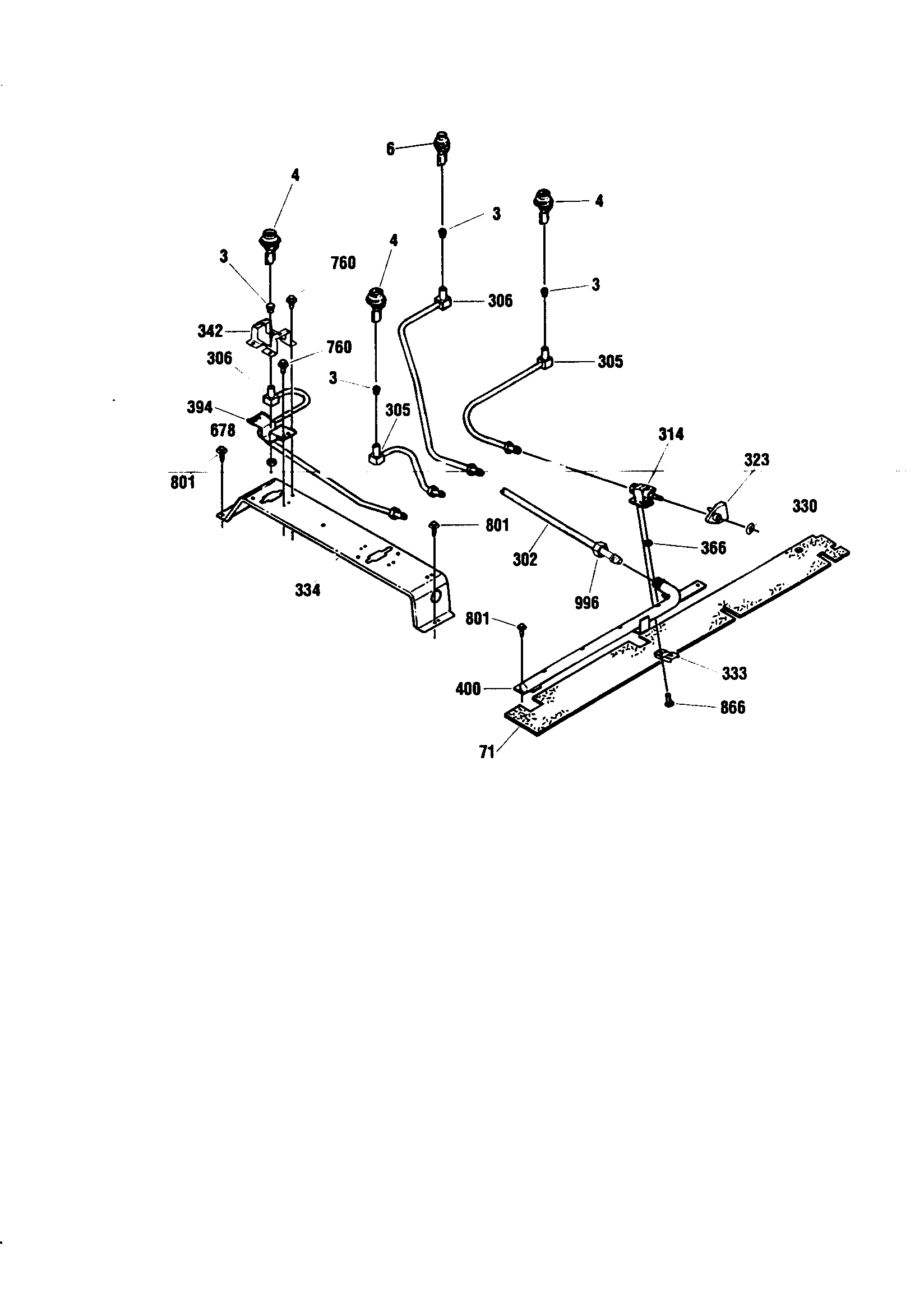 Kenmore 91136765893 top burner diagram