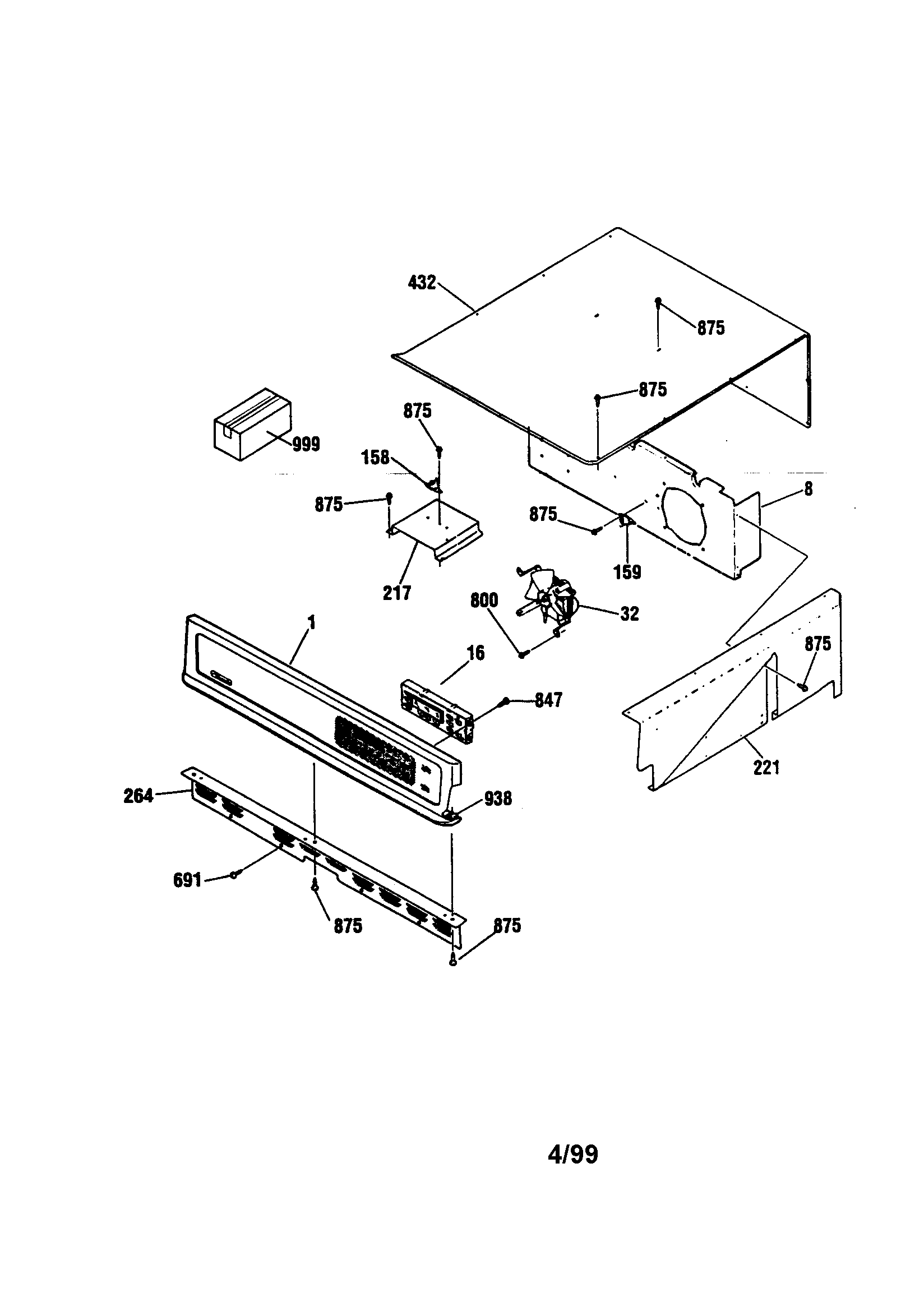 Kenmore 91147486890 control diagram