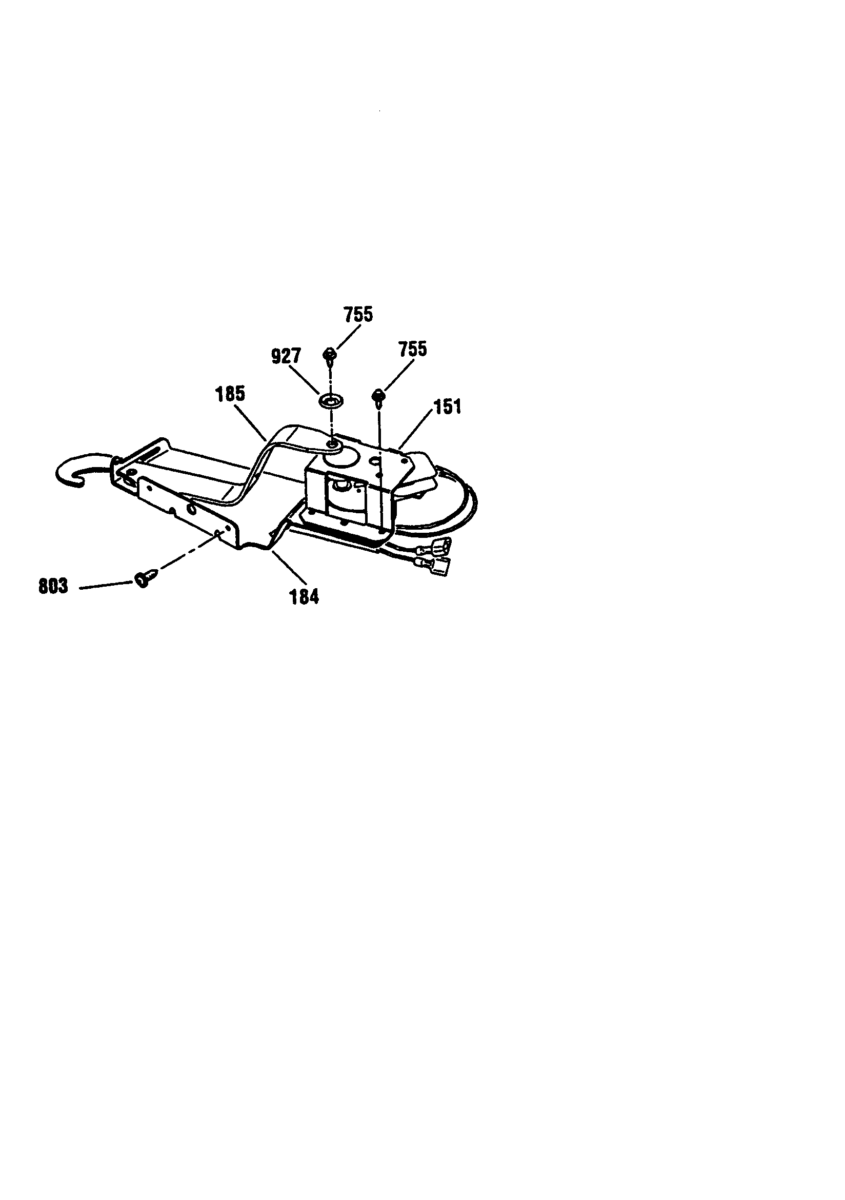 Kenmore 91147486890 door lock diagram