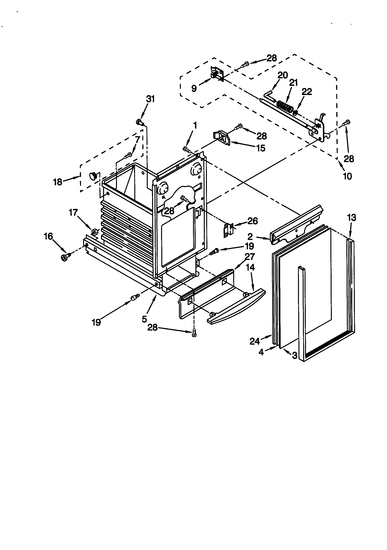 Whirlpool GX900QPGQ1 container diagram