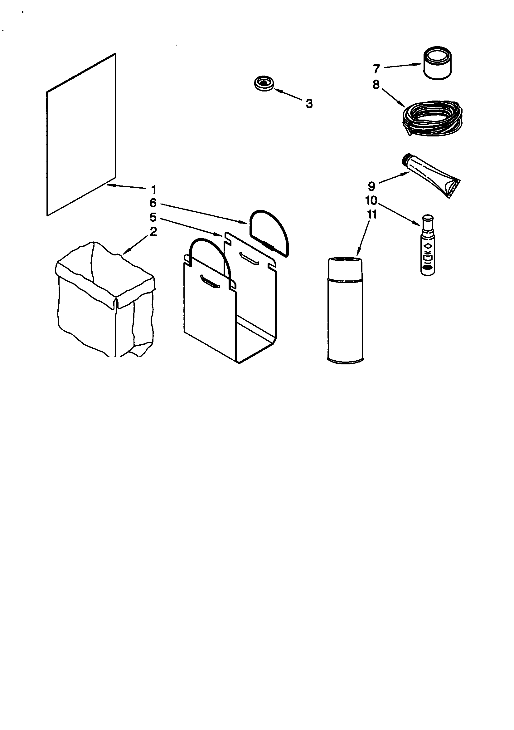 Whirlpool GX900QPGQ1 accessory diagram