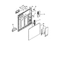 Whirlpool GU980SCGS2 inner door diagram