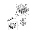 Whirlpool GU980SCGS2 lower dishrack diagram