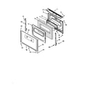 Whirlpool SP385PEGN3 door diagram