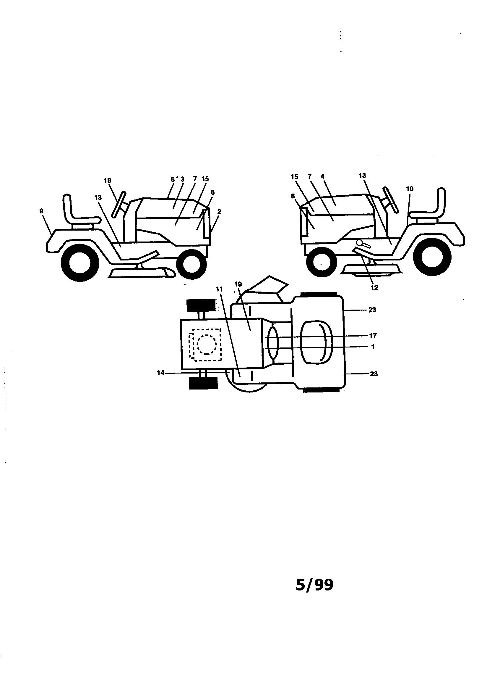 Craftsman 917257740 decals diagram
