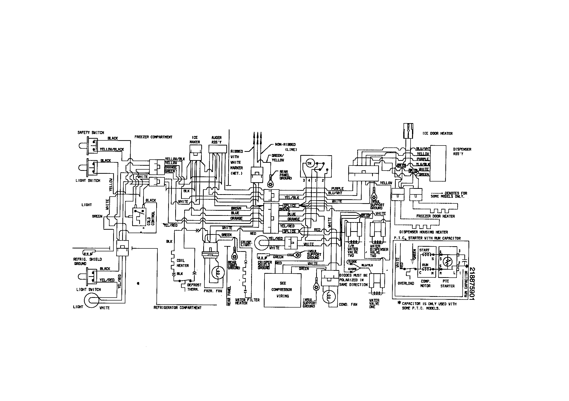 Kenmore 25359683990 wiring diagram diagram