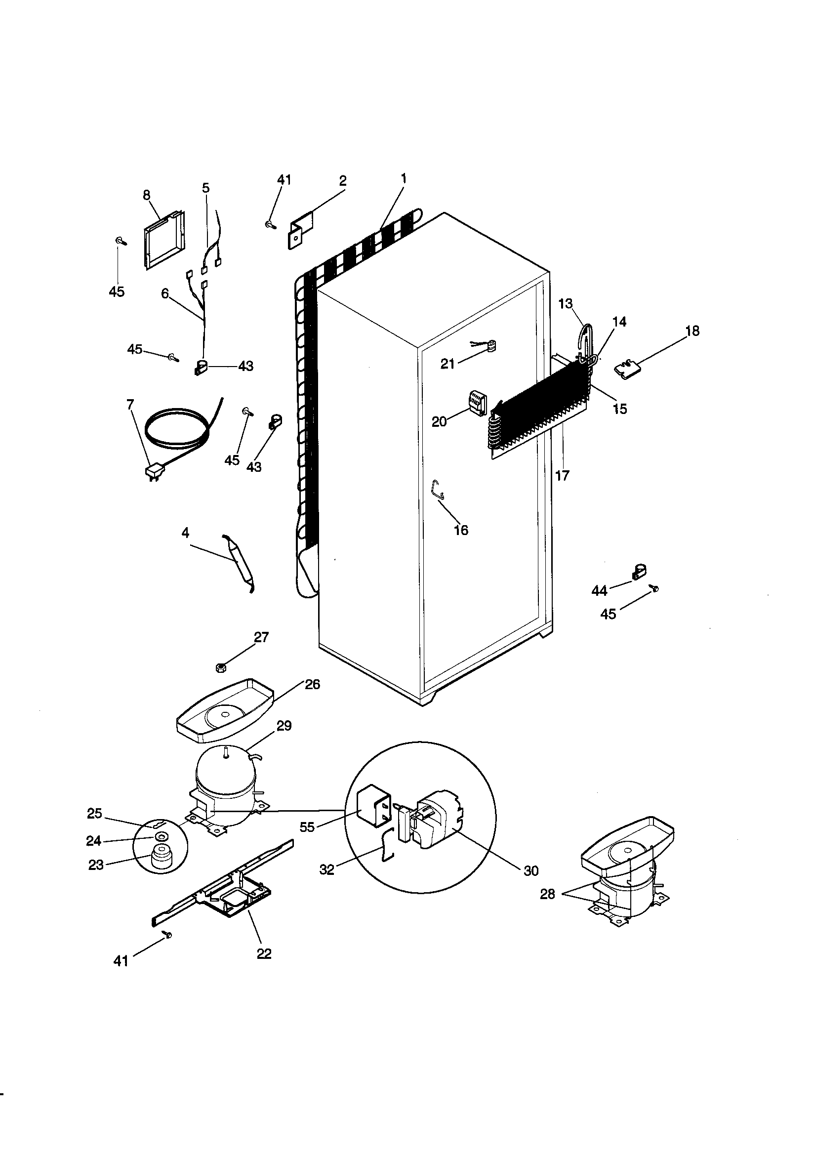 Kenmore 25338677893 system diagram