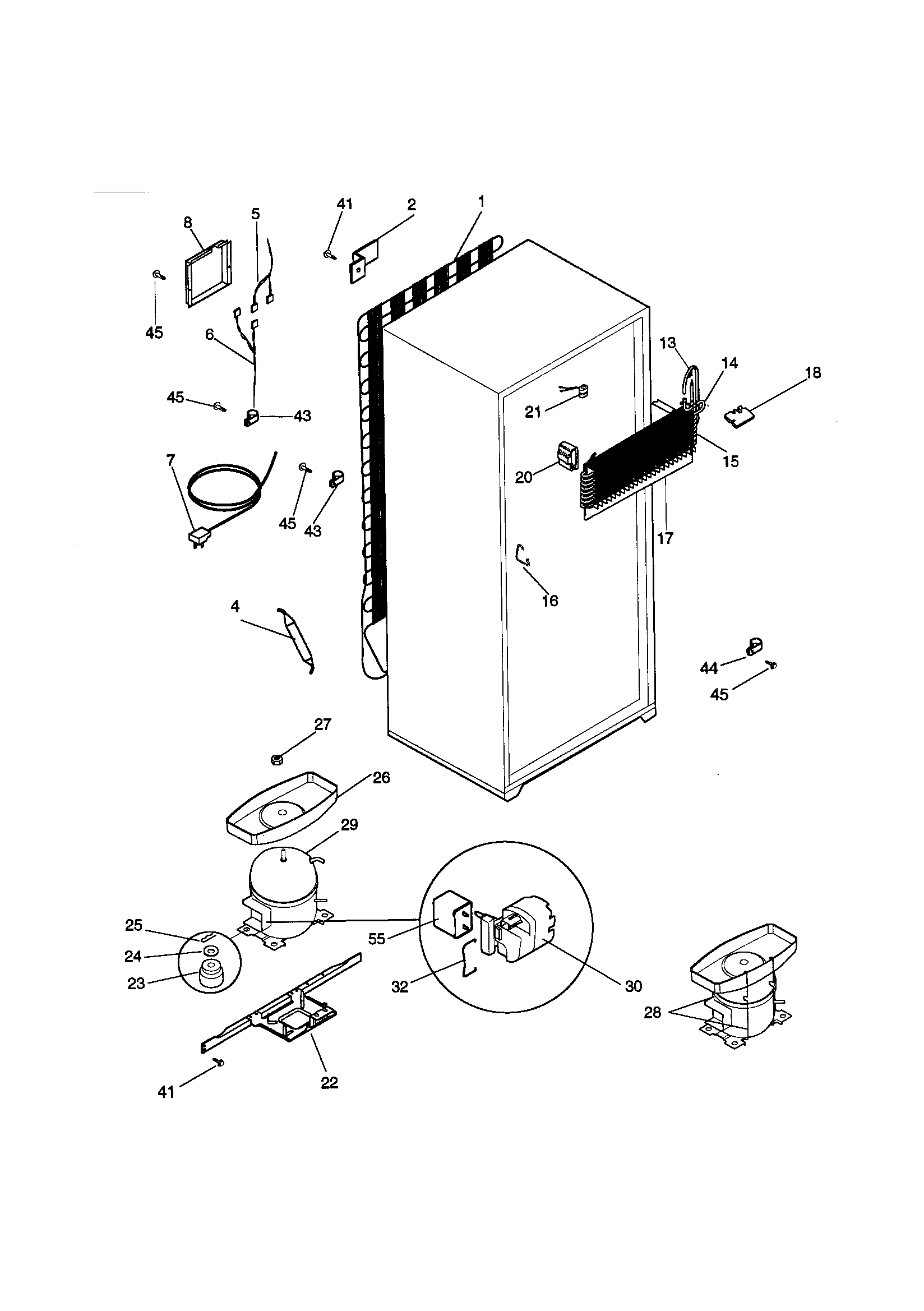 Kenmore 25338652993 system diagram