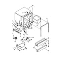 Kenmore 66515662990 tub assembly diagram