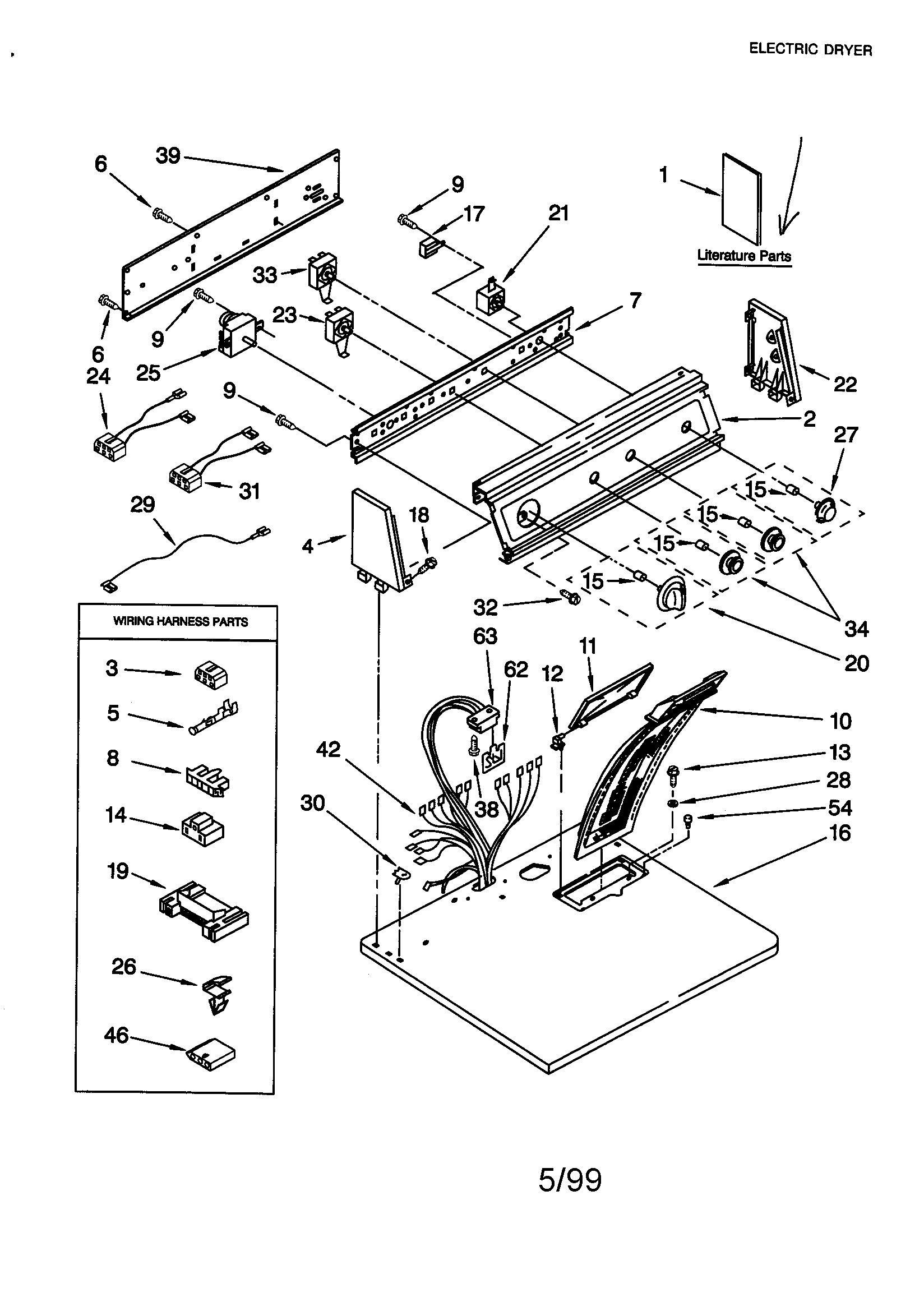 KitchenAid KEYS700GQ0 top and console diagram