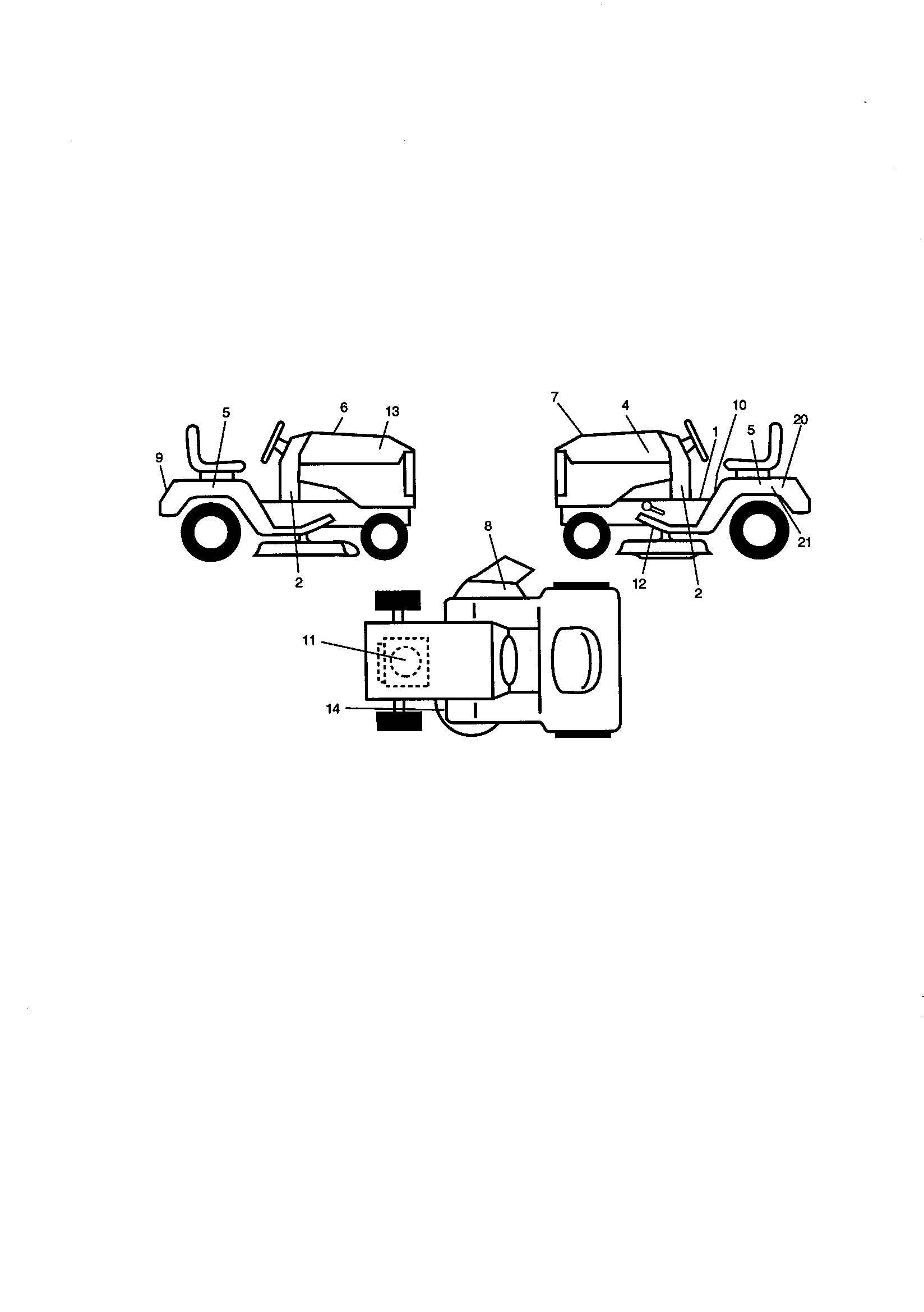 Craftsman 917271071 decals diagram