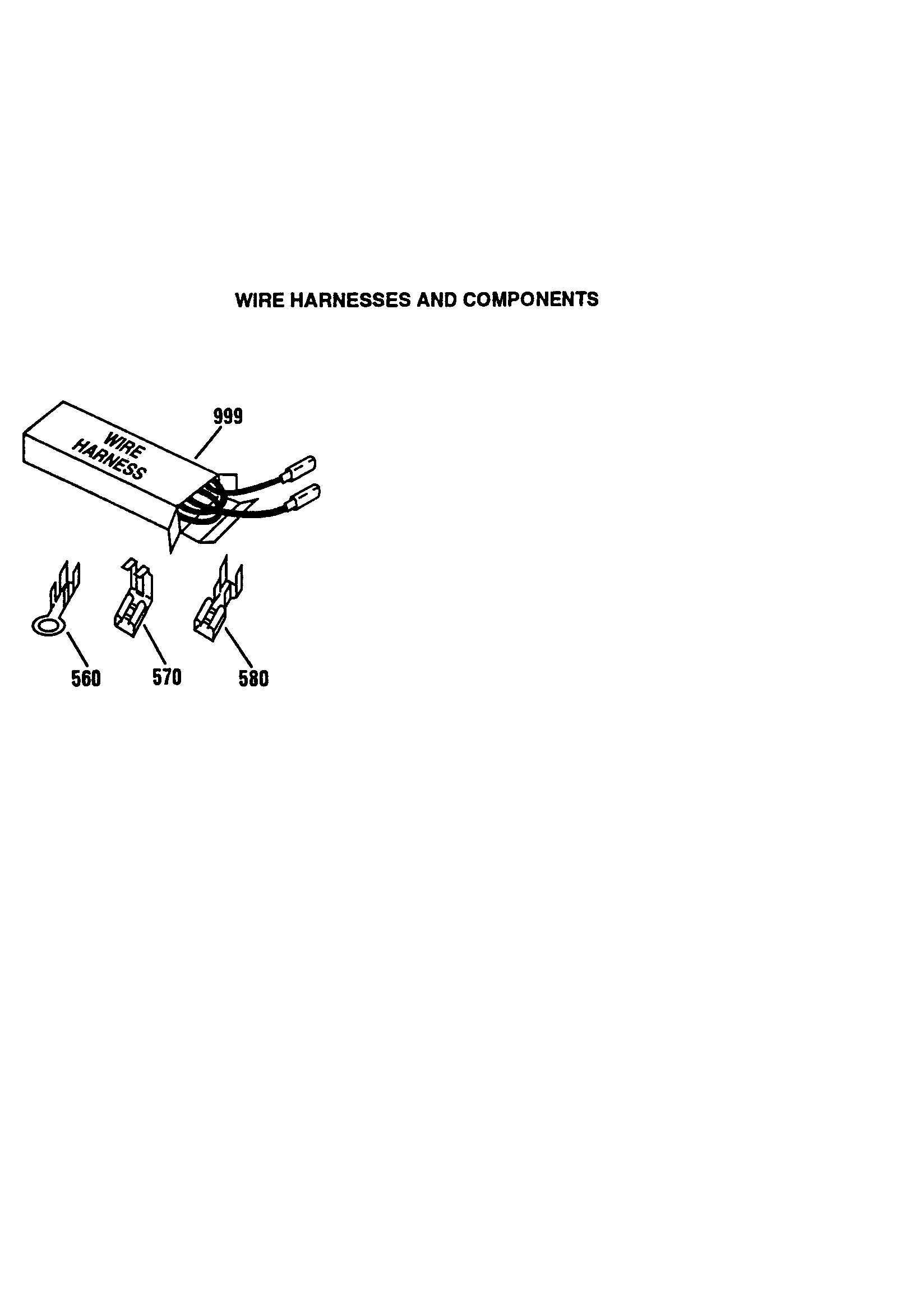 Kenmore 91141189890 wire harnesses and components diagram