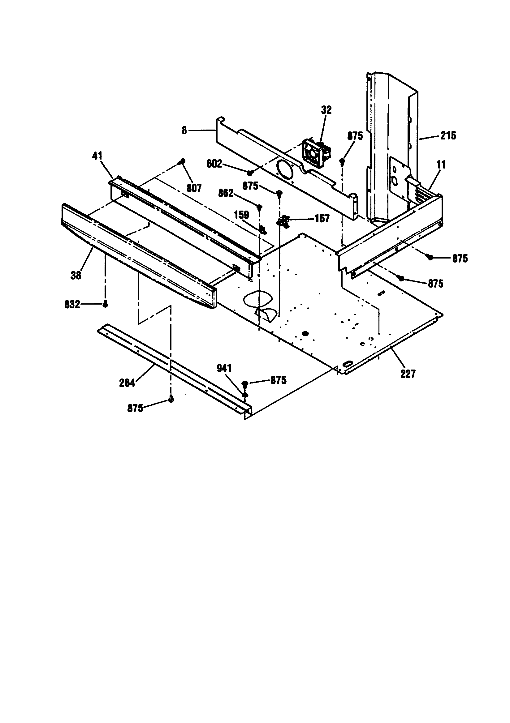 Kenmore 91141189890 center space diagram